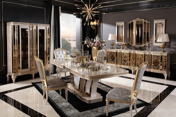 Amatis Cream   Yemek Odası