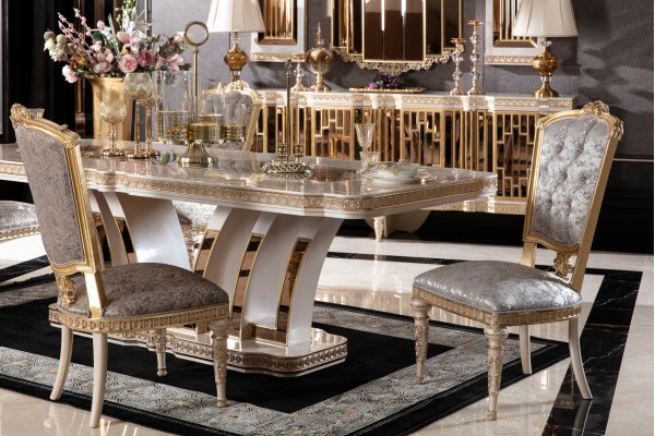 Amatis Cream   Yemek Odası