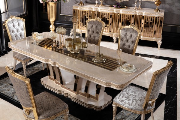 Amatis Cream   Yemek Odası