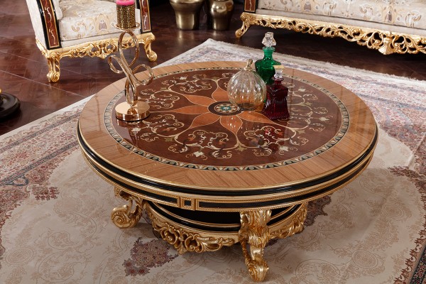 Floransa Black Marquetry Koltuk Takımı