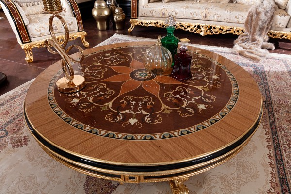 Floransa Black Marquetry Koltuk Takımı