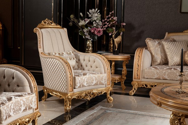 Floransa Cream Koltuk Takımı