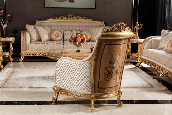 Floransa Cream Koltuk Takımı