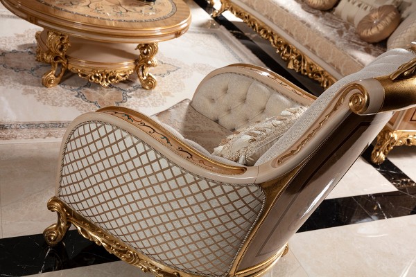 Floransa Cream Koltuk Takımı