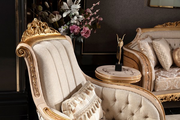 Floransa Cream Koltuk Takımı