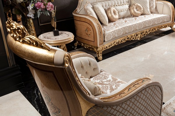 Floransa Cream Koltuk Takımı