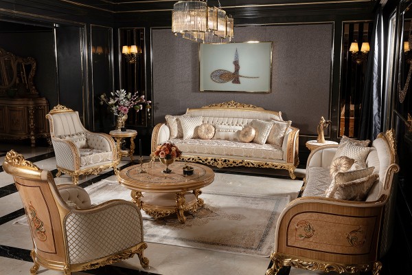 Floransa Cream Koltuk Takımı